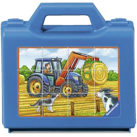 Ravensburger puzzle kockice slagalice traktor RA07432 ODDO igračke