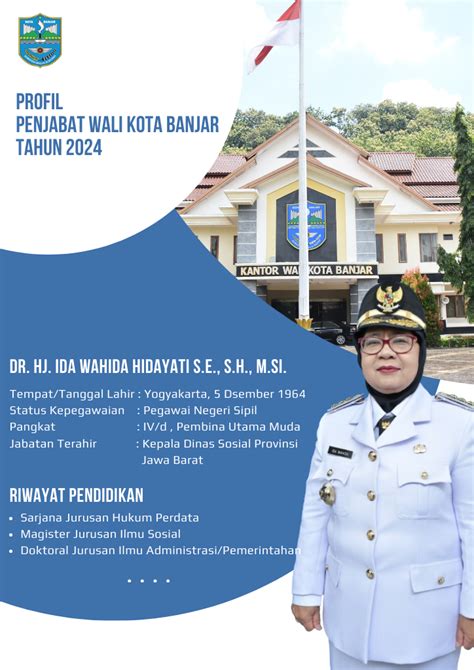 Penjabat Wali Kota Website Resmi Pemerintah Kota Banjar Jawa Barat