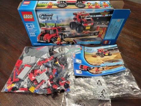 LEGO CITY Monster Truck Transporter 60027 673419191234 EBay