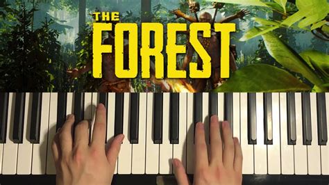 How To Play The Forest Main Menu Theme Piano Tutorial Lesson