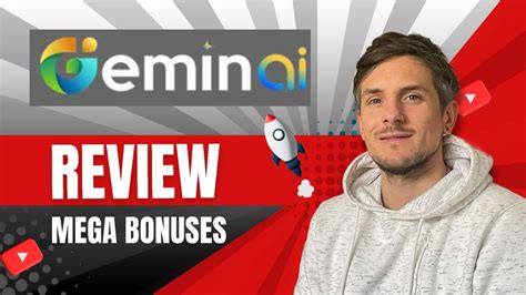 Geminai Review Bonuses To Make It Work Faster Youtube