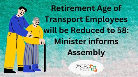 Retirement Age Central Government Employees Latest News