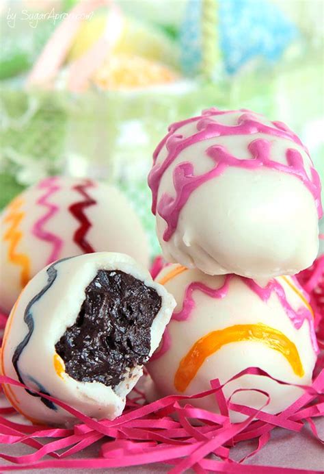 Easter Oreo Truffle Eggs - Sugar Apron