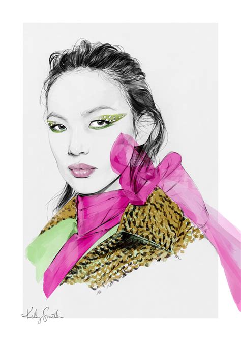 Kelly Smith - Fashion, Beauty, Pencil and Graphic Design Illustrator