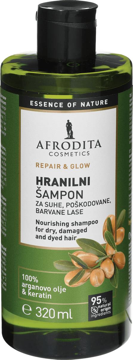 Afrodita Essence Of Nature Ampon Za Suhu I O Te Enu Kosu Repair Glow