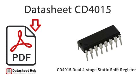 Cd4015 Dual 4 Stage Static Shift Register Datasheet Hub