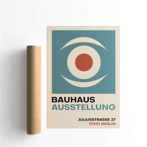 Bauhaus Ausstellung Poster Exhibition Wall Art Large Art Prints Home