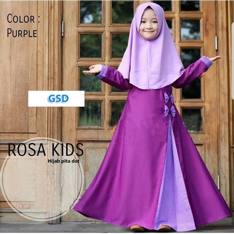 Model Baju Gamis Anak2 2019 Ragam Muslim