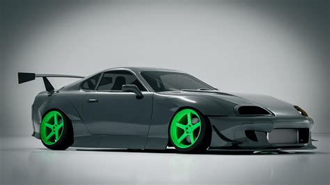 Toyota Supra MK4 Drift Tune - 3D Model by Naudaff3D