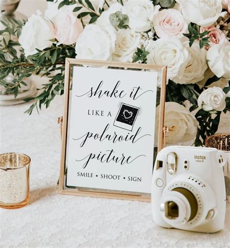 Photo Guest Book Sign Shake It Like A X Picture Photo Etsy Photo