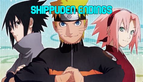 Create A Naruto Shippuden Endings Numbered Thumbnails Tier List