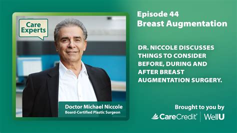 Breast Augmentation Explained With Dr Michael Niccole