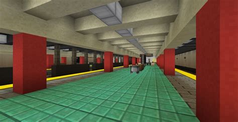 NYC Style Subway Station #2 Minecraft Map