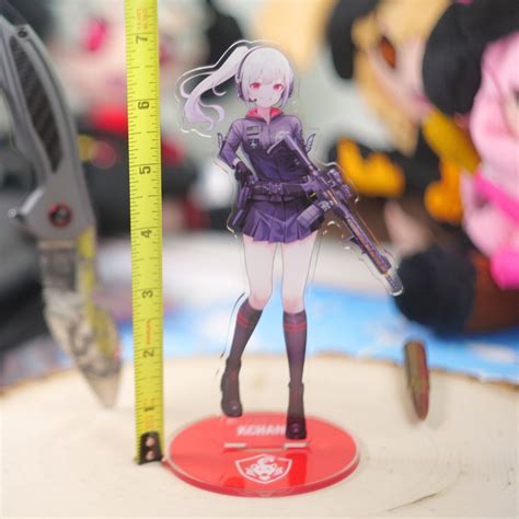 KChan Acrylic Figure 7″ Tall Double Sided Tactical Anime Girl ...