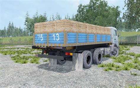 KamAZ 55102 With A Trailer For Farming Simulator 2015