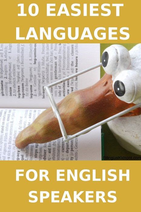 10 easiest languages to learn for english speakers – Artofit