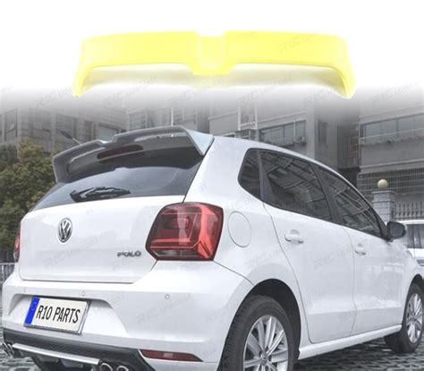 Aileron Spoiler Para Volkswagen Vw Polo R C Oettinger Look Abs