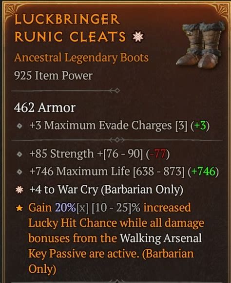 Ga Warcry Str And Life Boots Topic D2jsp