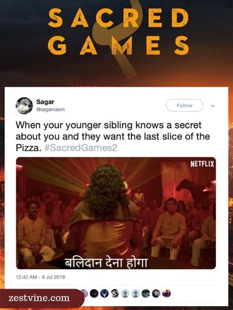 29 Witty Sacred Games Season 2 Memes Trending On Internet Zestvine 2024