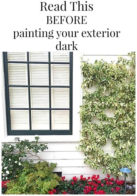 Never Paint your Exterior Black — My Soulful Home