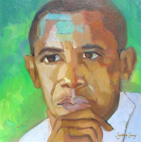 Barack Obama President Elect The Greening Of America Painting By