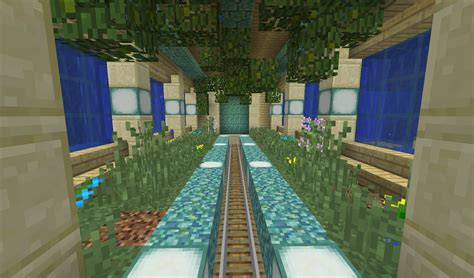 Underwater Rail Tunnel Design For Survival 18 Rminecraft