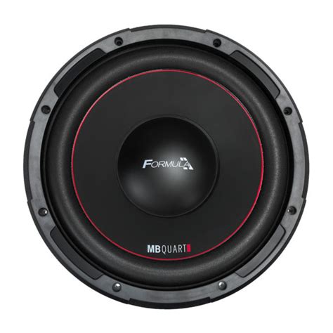 Ds Discus Inch Ohm Dvc Shallow Subwoofer Mb Quart