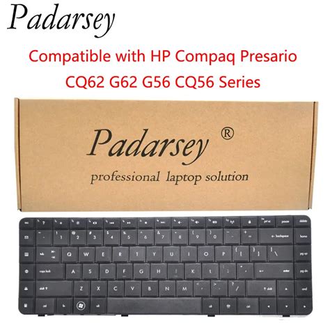 Padarsey Replacement Keyboard With Ribbon Cable Compatible With HP