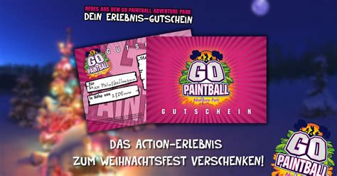 Verschenke Ein Aufregendes Paintball Erlebnis Zum Weihnachtsfest Mit