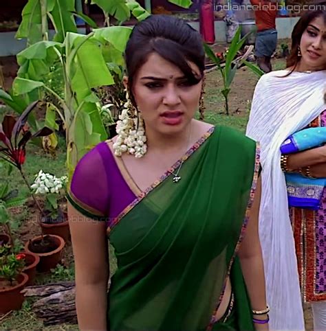 Hansika Motwani Velayudham 10 Hot Saree Hd Caps Indiancelebblog