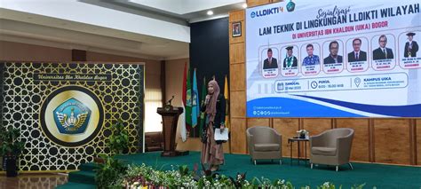 SOSIALISASI LAM TEKNIK LLDIKTI WILAYAH IV DI UNIVERSITAS IBN KHALDUN