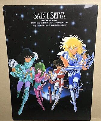 RARE SAINT SEIYA Sticker Underlay Set Y2 Collection Valuables Anime