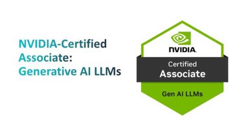 Nvidia Certified Associate Generative Ai Llms Nca Genl