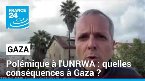 Suspension De Financements à Lunrwa Quelles Conséquences à Gaza