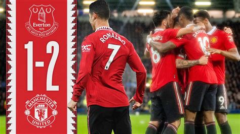 Ronaldo S 700th Club Goal 😍 Everton 1 2 Man Utd Highlights Youtube