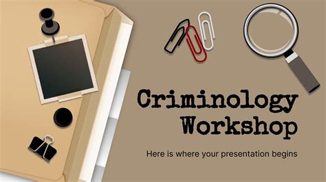 Apresentação Workshop De Criminologia