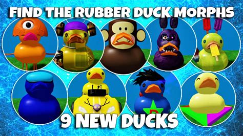 Find The Rubber Duck Morphs New Rubber Duck Morphs Playground Map