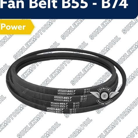 Jual Terkini Fan Belt Vbelt Tali Kipas Tipe B Vpower Bando B B B