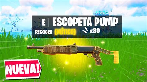 Fortnite Acaba De ACTIVAR La ESCOPETA PUMP YouTube