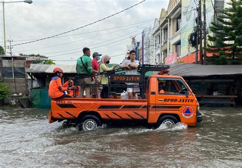 Kk Di Sidoarjo Terdampak Banjir Bpbd Jatim Siagakan Posko