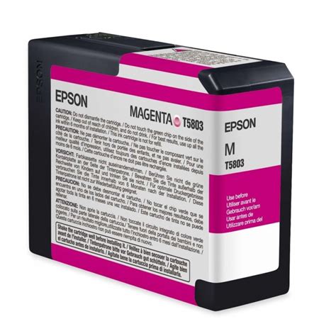 Cartucho Epson Original T580300 Magenta UltraChrome K3 Epson Stylus