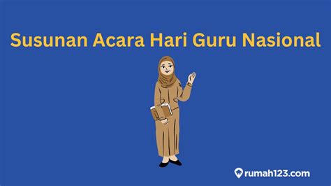 Susunan Acara Hari Guru Nasional Dan Kegiatannya Di Sekolah