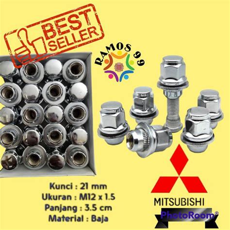 Jual Mur Roda Racing Baut Lugnut Mobil Mitsubishi Xpander Cross Bahan