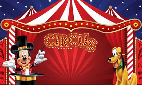 Painel Mickey Circo G Frete Grátis Elo7 Produtos Especiais