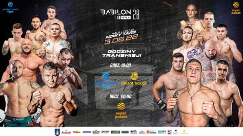 Babilon Mma Wawrzyniak Vs Aguna Karta Walk Godziny Transmisji