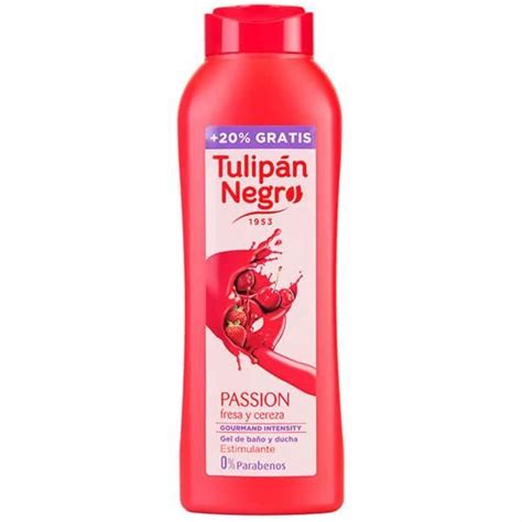 Le Nouveau Gel Pour Bain Et Douche Tulip N Negro Fraise Et Cerise