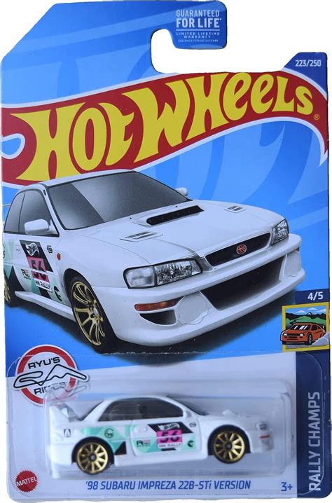 Hot Wheels 98 Subaru Impreza 22B STi Version Treasure Hunt Amazon Ca