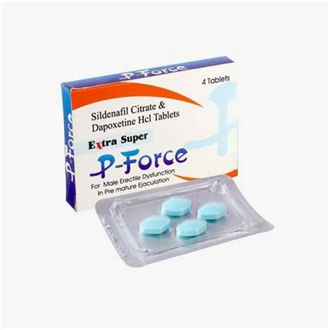 Extra Super P Force Dapoxetine Improve ED Function