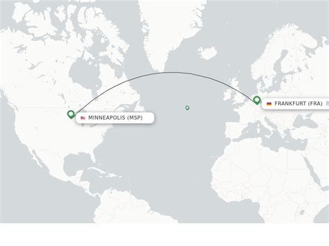 Direct Non Stop Flights From Minneapolis To Frankfurt Schedules