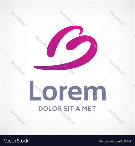 Business design template logo icon with letter B Vector Image